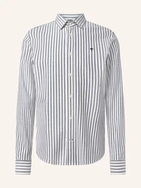 Joop! Košile Mike Casual Fit šedá bílá
