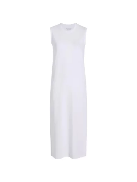 Rochie Another Tomorrow fără mâneci alb