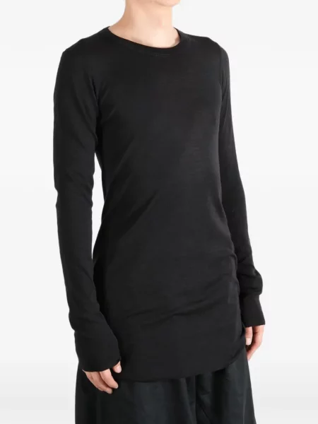 Lung tricou Rick Owens negru