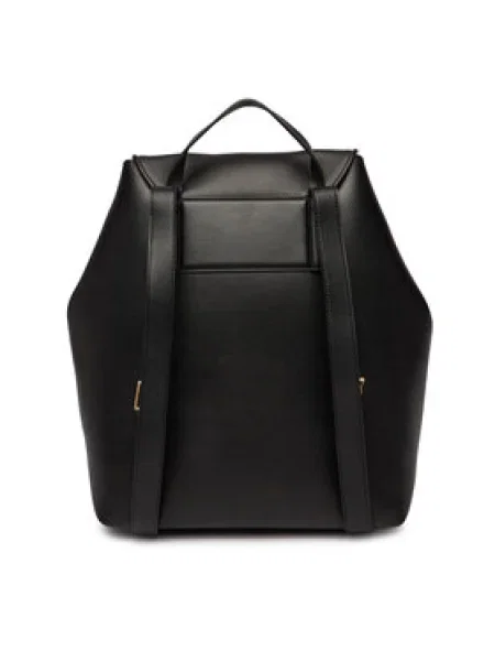 Hátizsák Calvin Klein Foil Logo Large Flap Backpack fekete