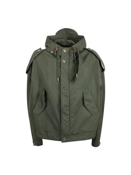 Płaszcz Alexander Mcqueen zielony