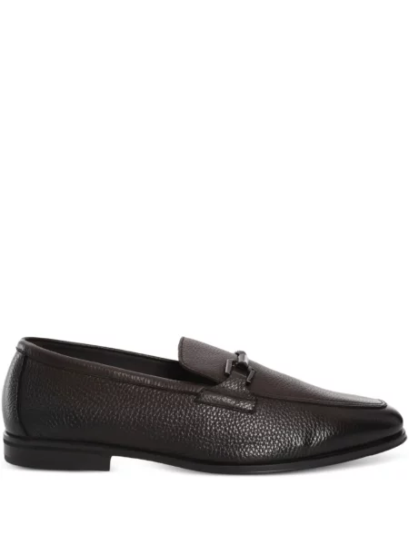 Pantofi loafer Doucal's din piele maro