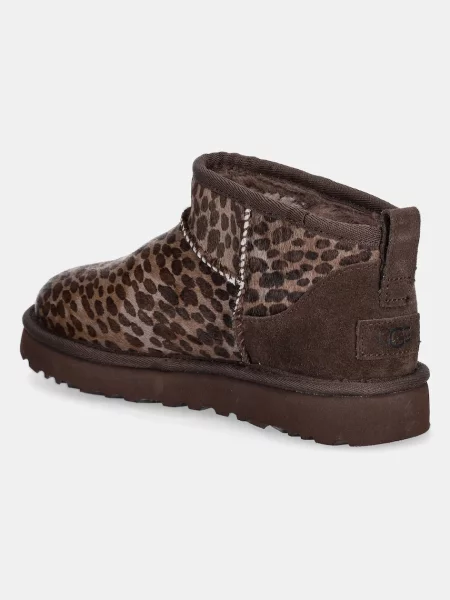 Sneakers UGG W Classic Ultra Mini Caspian Burnt Cedar EUR 37 barna