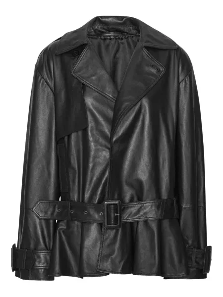 Geanta de piele Rotate Birger Christensen negru