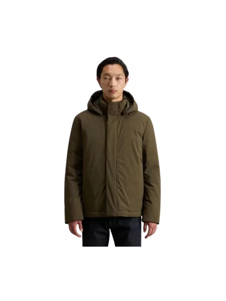 Kurtka Woolrich pikowana zielona