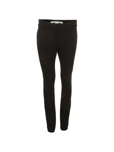 Pantaloni Dvf Diane Von Furstenberg din jerseu negru
