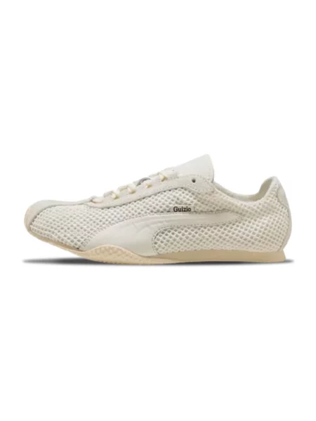 Sneakersy Puma skórzane w miejskim stylu białe