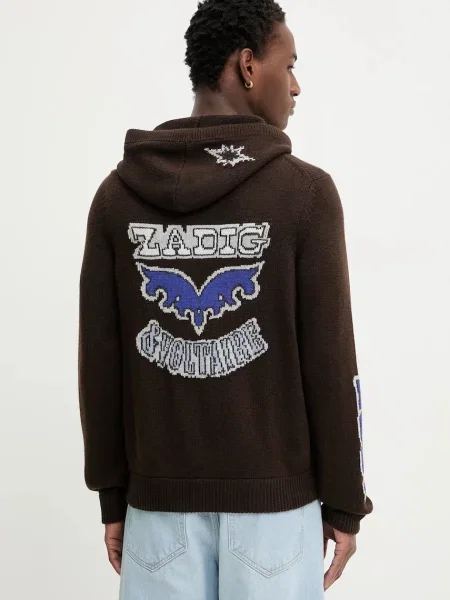 ZADIG&VOLTAIRE cardigan din lână maro