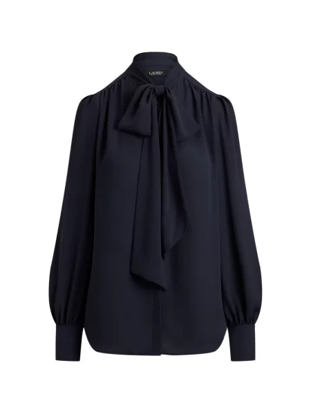 Bluză Lauren Ralph Lauren albastru