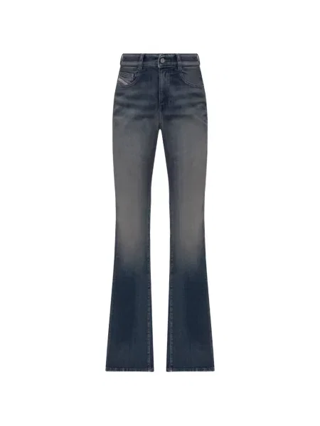 Blugi Diesel cu broderie albastru