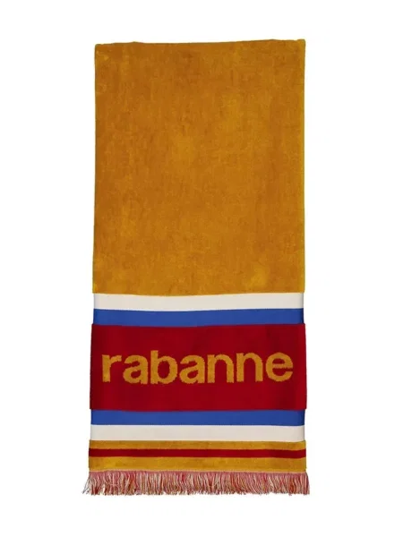 Prugasti šal Rabanne narančasta