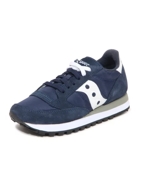 Sneakersy Saucony Jazz skórzane niebieskie