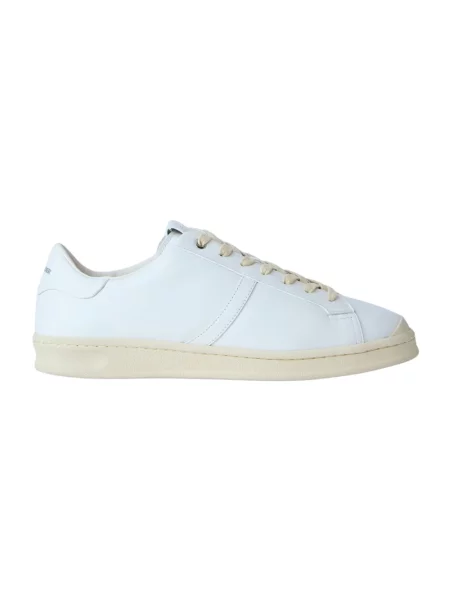 Sneakersy Jil Sander skórzane białe