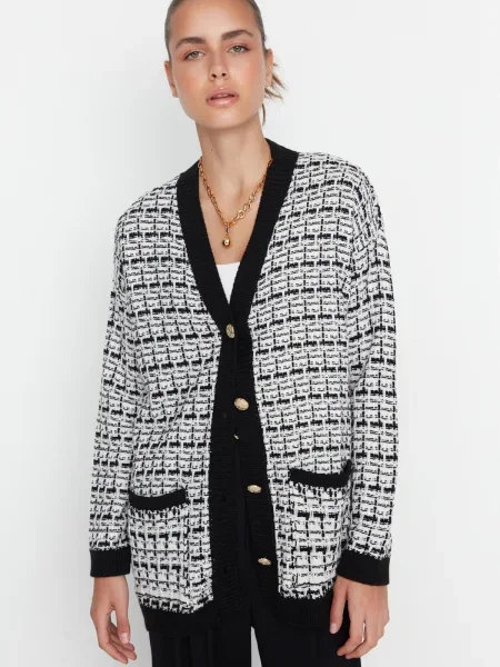 Cardigan Trendyol gri