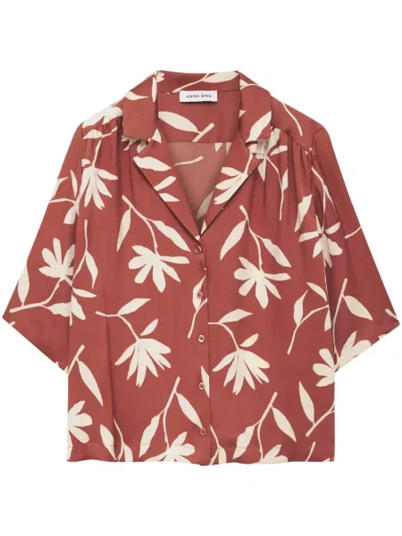 Cămașă Anine Bing cu imagine roșu