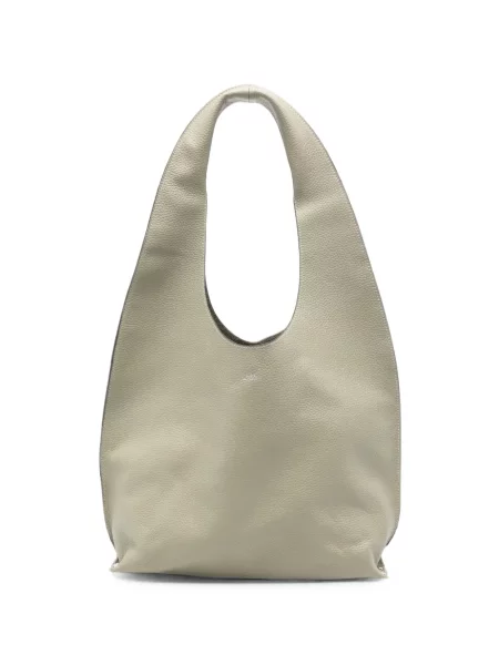 Geantă shopper A.p.c. din piele verde