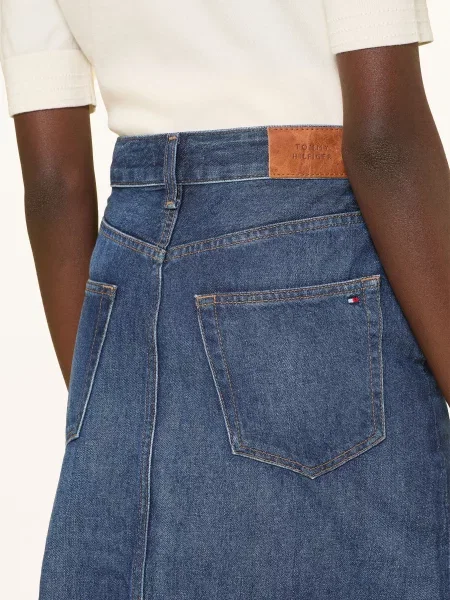 Tommy Hilfiger Spódnica Jeansowa New Doreen blau
