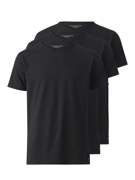 Tricou Tommy Hilfiger stretch negru