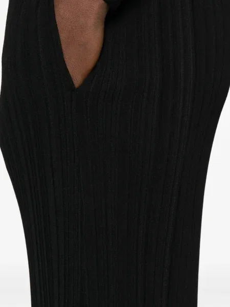 Pantaloni Forte_forte plisate negru