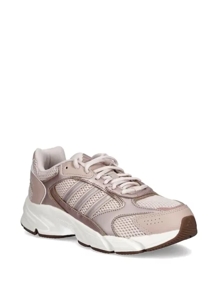 Бягане панталон Adidas на платформе с принт розово