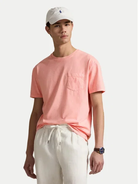 Тениска Polo Ralph Lauren розово