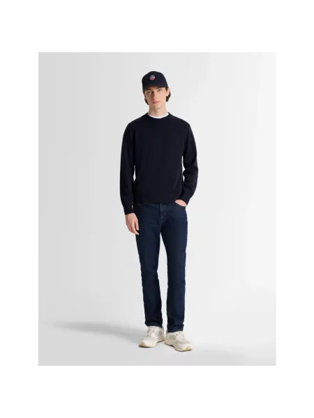 Sweter Fusalp wełniany niebieski