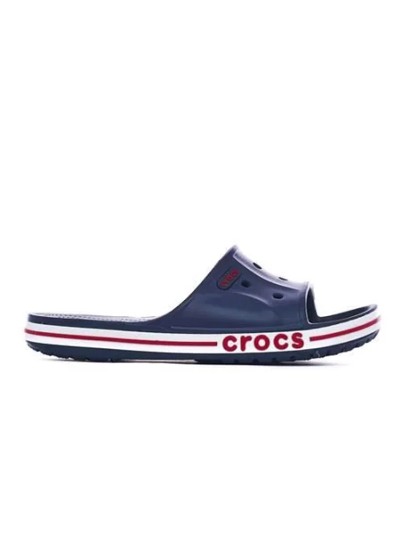 Klapki Crocs Bayaband Slide niebieskie
