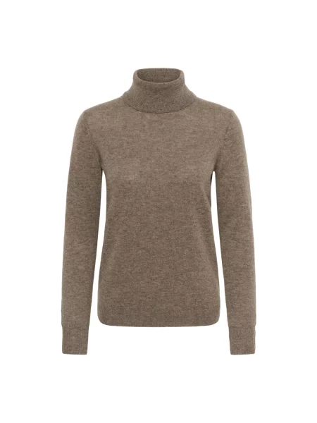 Dzianinowy sweter Inwear brązowy