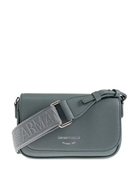 Body Emporio Armani cu curea detașabilă cu bretele albastru