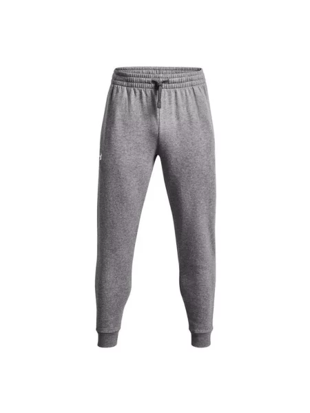 UNDER ARMOUR spodnie dresowe joggery Rival Fleece S szare