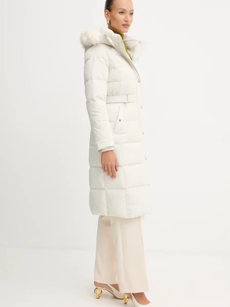 Пухова куртка Morgan зимова GSARI бежевий