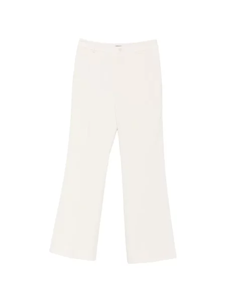 Pantaloni Lauren Ralph Lauren evazate alb