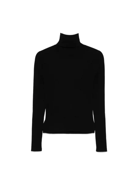 Sweter Parosh biznesowy czarny