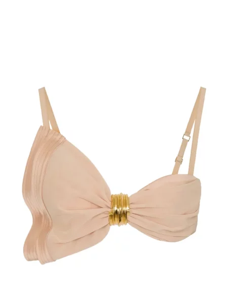 Сатенен сутиен Elisabetta Franchi с панделка