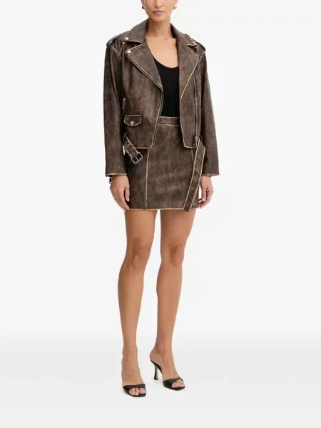 Fusta mini Guess maro