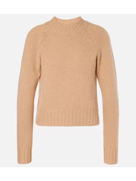 Pulover Vince din cașmir maro