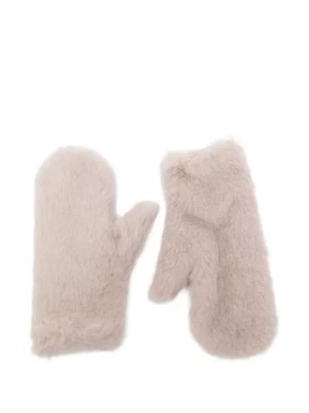 Mănuși Max Mara cu blană