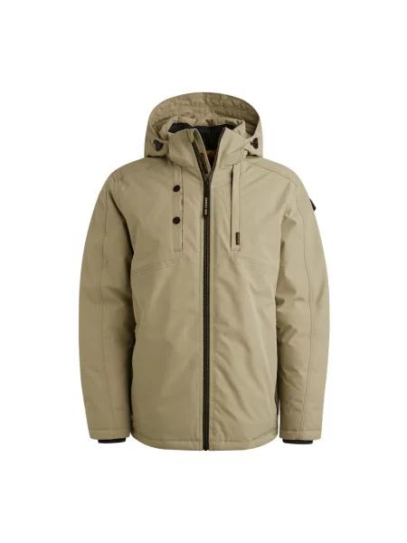 Parka z kapturem Pme Legend beżowa