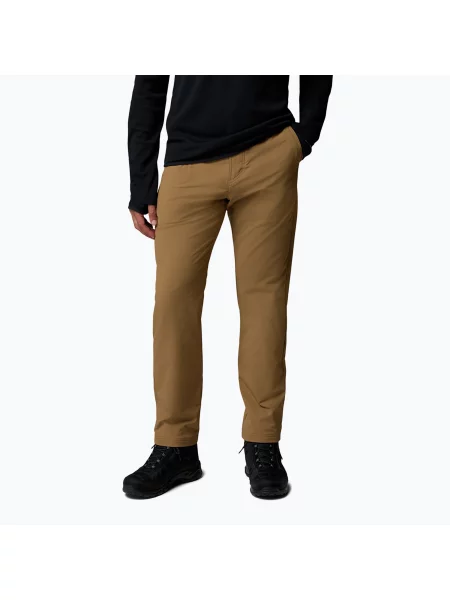 Pantaloni de cățărare pentru bărbați Columbia ROC Tech Warm Chino delta