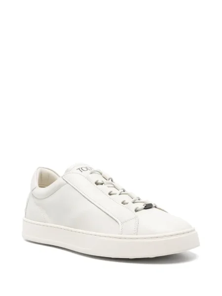 Sneakerși Tod's din piele alb