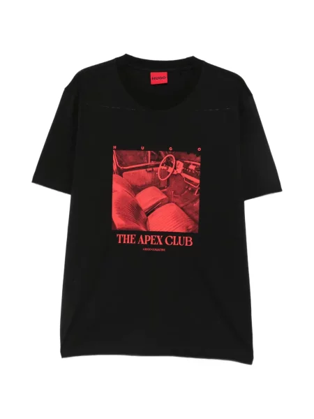 Tricou Hugo cu imagine negru