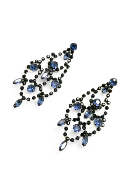 Обеци Jennifer Gibson Jewellery черно