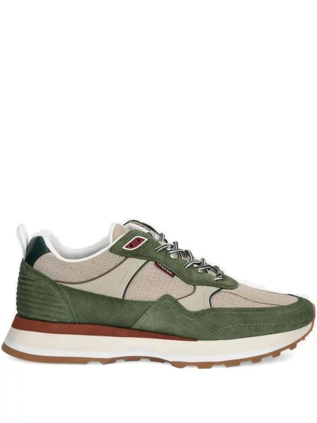 Sneakerși Ps Paul Smith din piele de căprioară verde