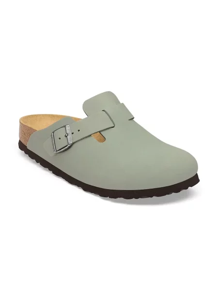 Birkenstock шльопанці мюлі шкіряні Boston Oiled Leather