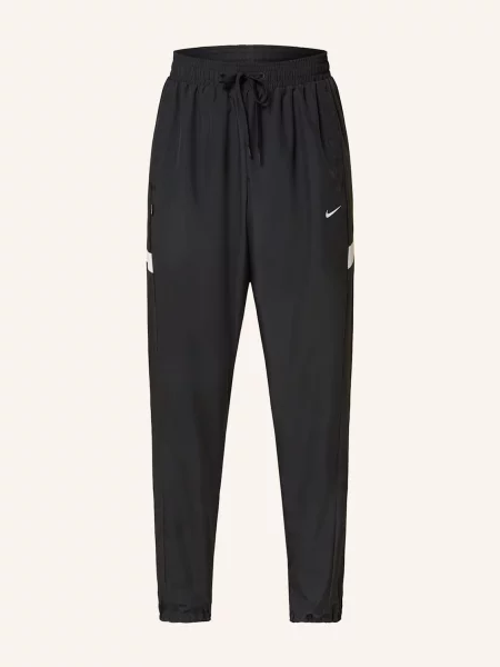 Basketbalové kalhoty Nike Icon Woven black/black/white/white bílé