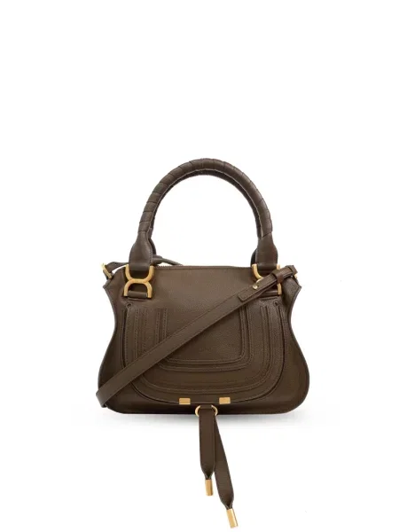 Geantă shopper Chloé maro