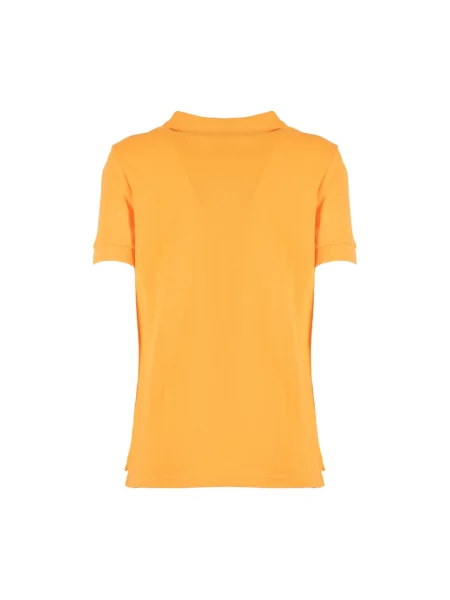 Koszulka polo Kenzo z logo pomarańczowa