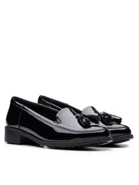 Clarks Polobotky Havisham Edge černá