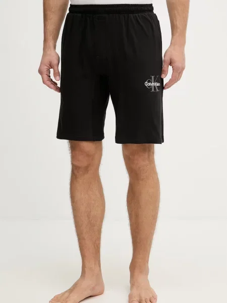 Calvin Klein Underwear pyžamové šortky pánske čierna