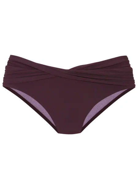 LASCANA Slip costum de baie mov vânătă